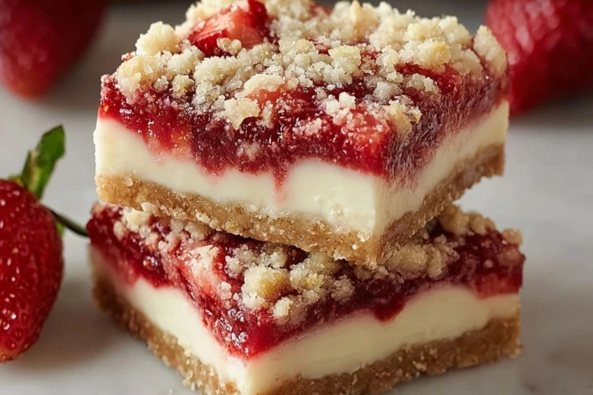 Strawberry Crunch Bars