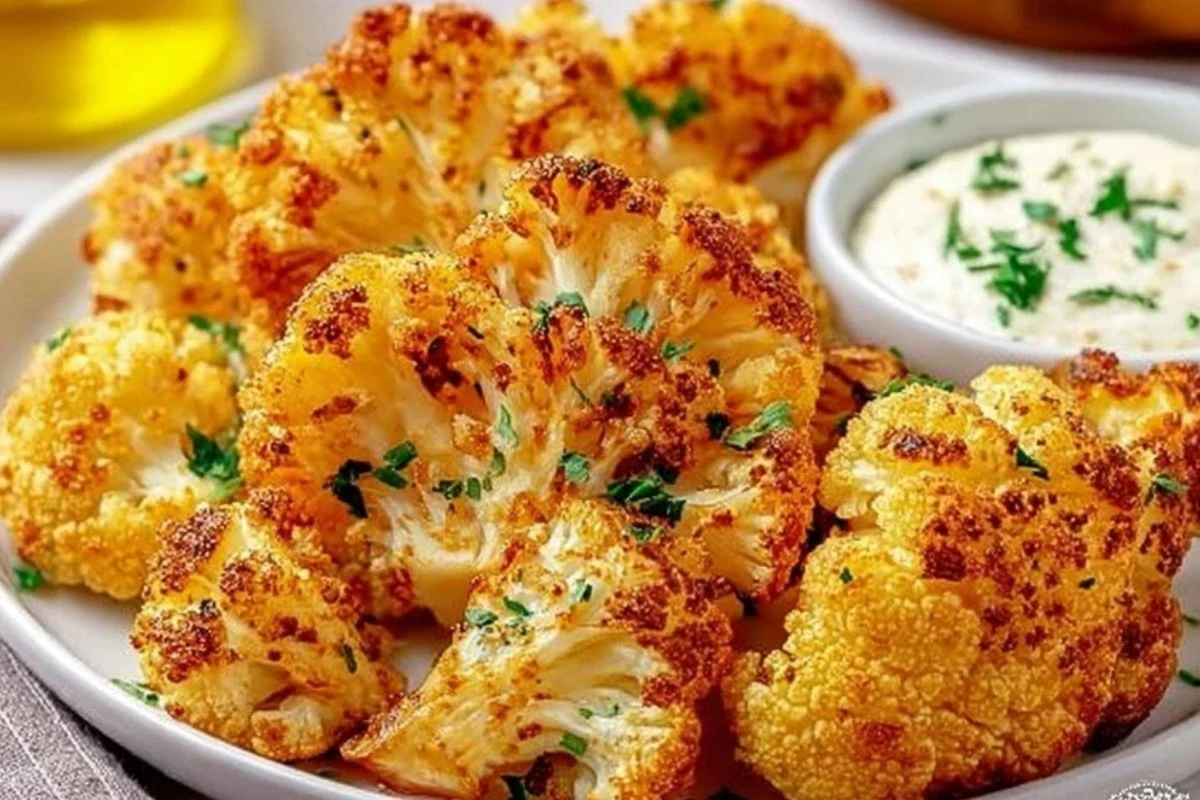 Air Fryer Roasted Cauliflower