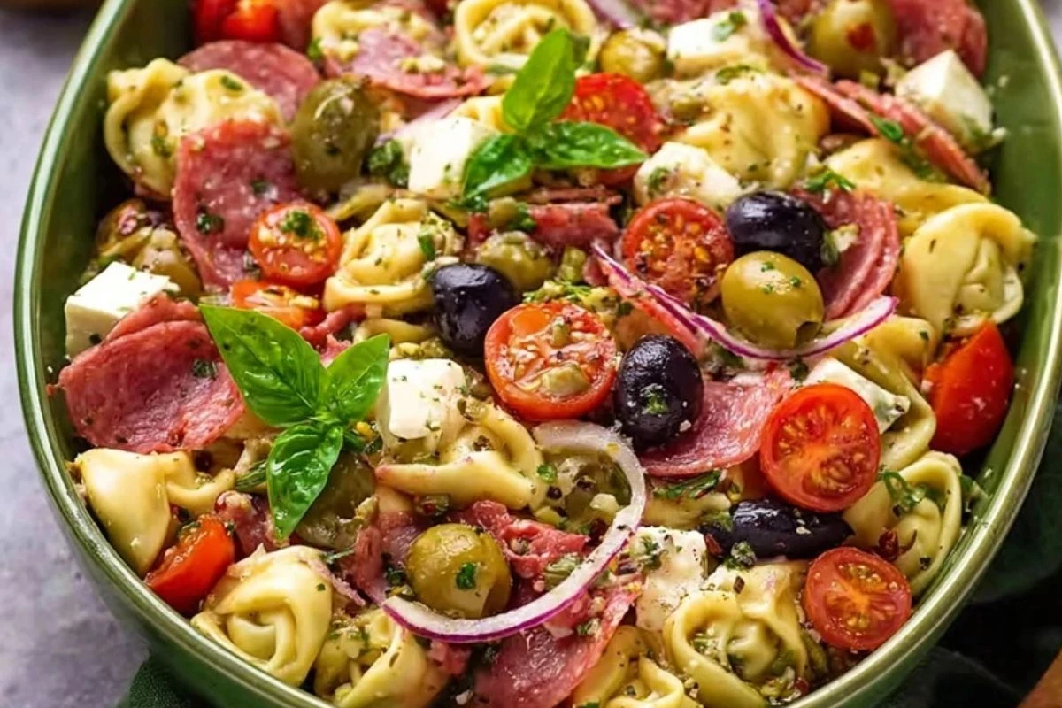 Antipasto Tortellini Pasta Salad