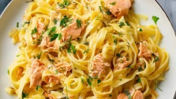 Best Lemon Pasta With Salmon