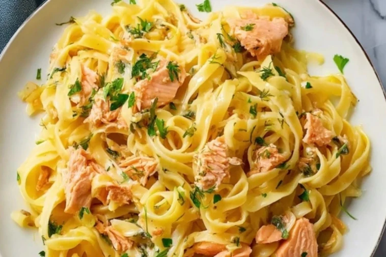Best Lemon Pasta With Salmon