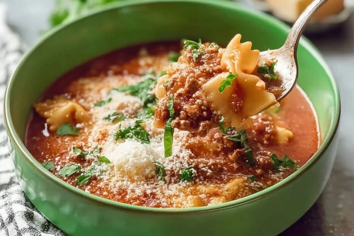 Best TikTok Lasagna Soup