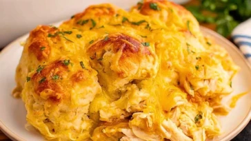 Chicken Bubble Biscuit Bake