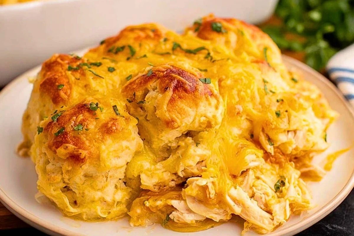 Chicken Bubble Biscuit Bake