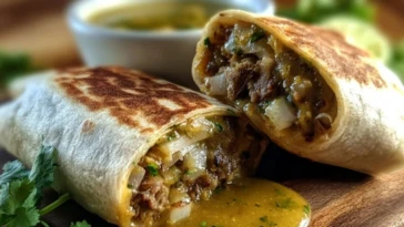 Chili Verde Hatch Burritos