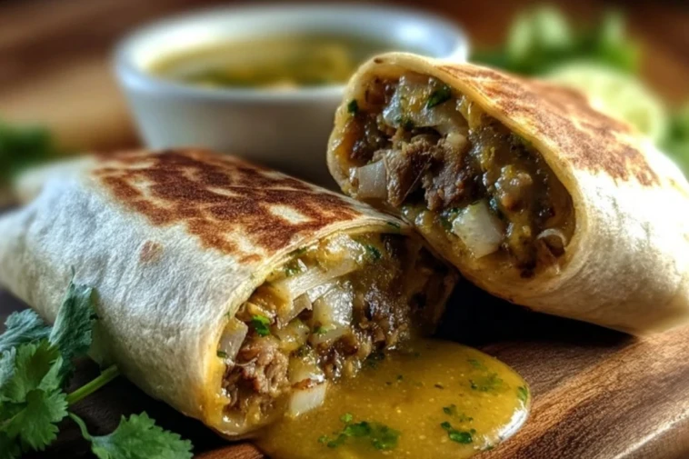 Chili Verde Hatch Burritos