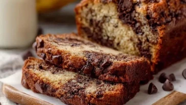 Classic Chocolate Chip Banana Bread