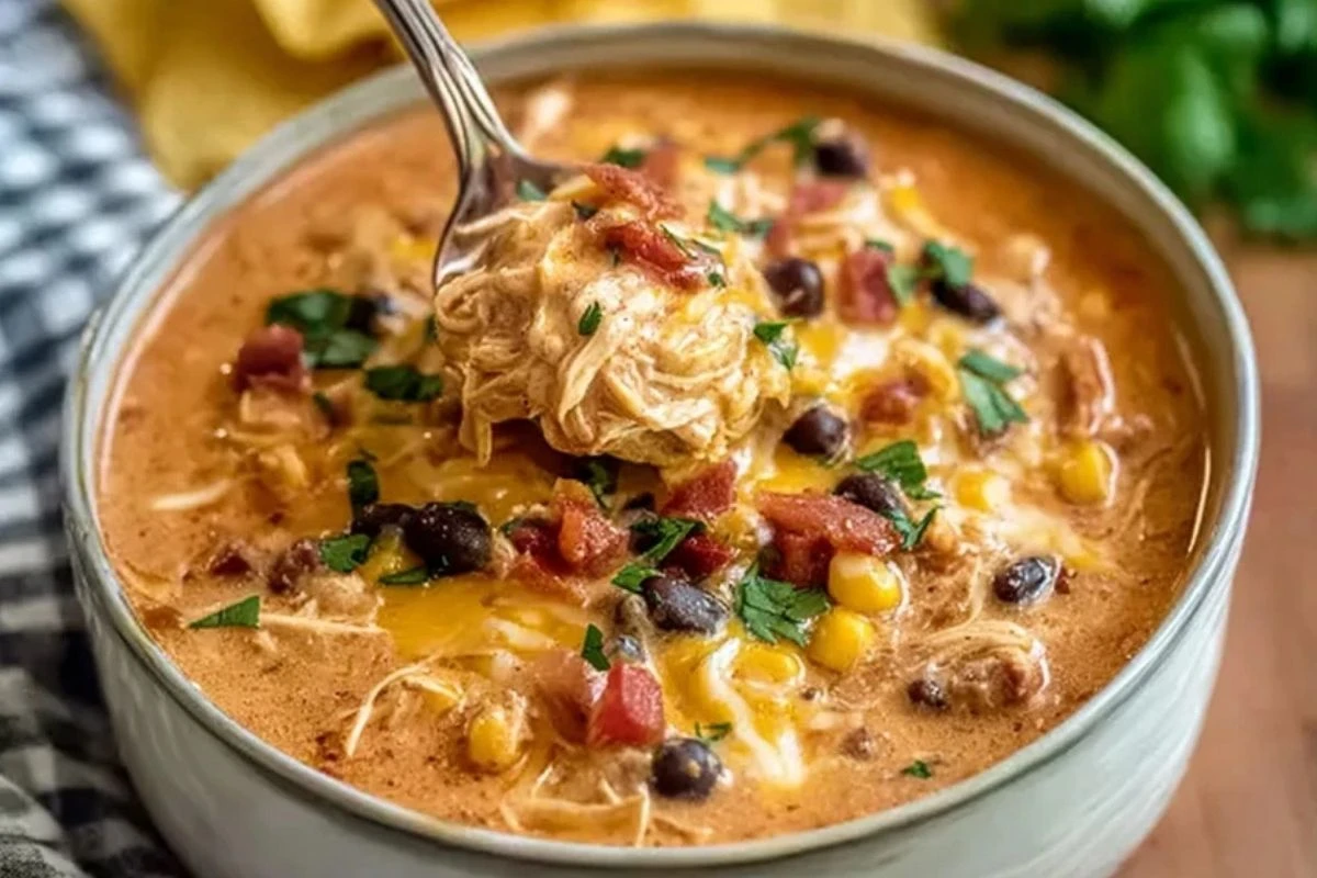 Classic Slow Cooker Crack Chicken Chili