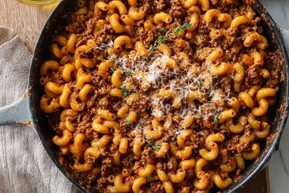 Comforting Beefaroni