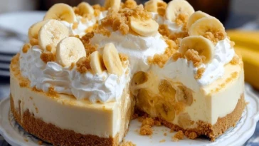 Creamy Banana Pudding Cheesecake