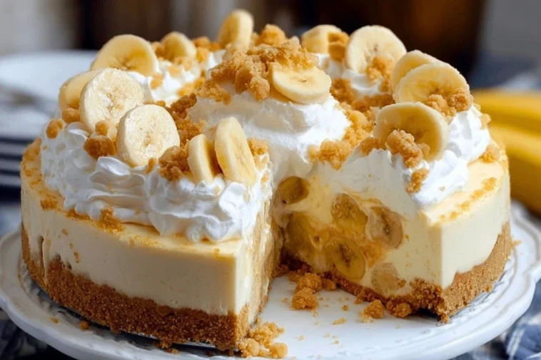 Creamy Banana Pudding Cheesecake
