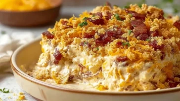 Creamy Crack Chicken Casserole