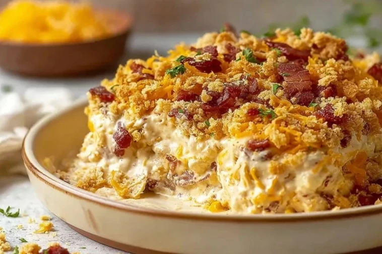 Creamy Crack Chicken Casserole