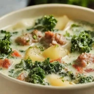 Creamy Crockpot Sausage Kale And Potato Soup