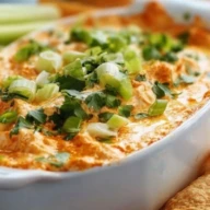 Creamy Dairy Free Buffalo Chicken Dip