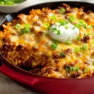 Creamy Ground Beef Casserole With Cream Cheese