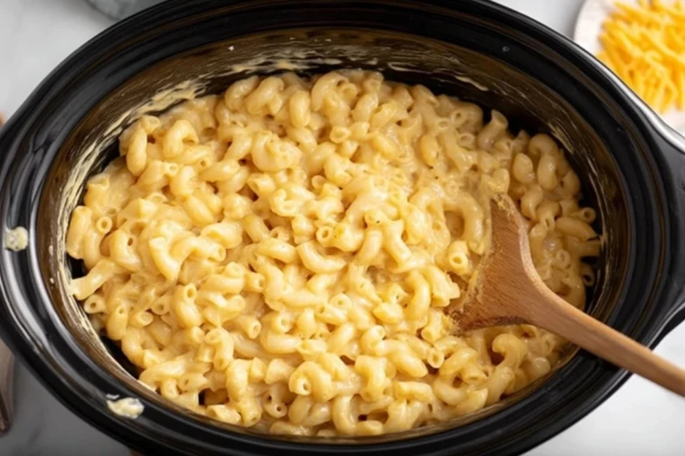 Crockpot Velveeta Mac and Cheese