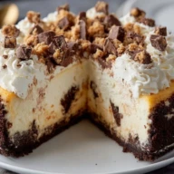 Easy Cannoli Cheesecake