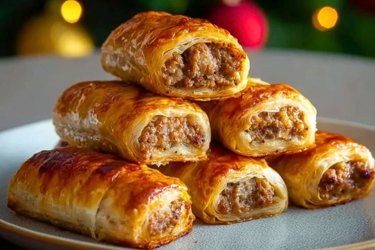 Easy Christmas Sausage Rolls