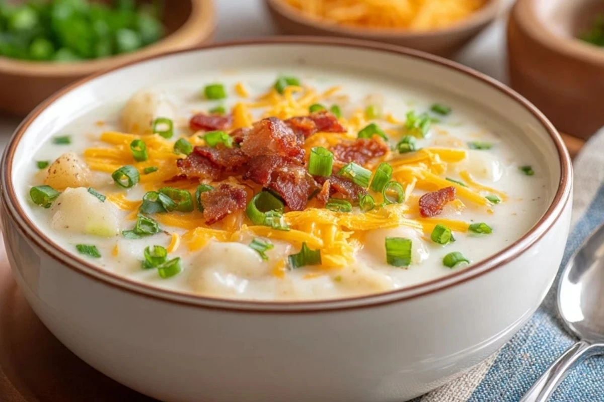Frozen Hash Brown Potato Soup