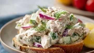 Greek Tzatziki Chicken Salad