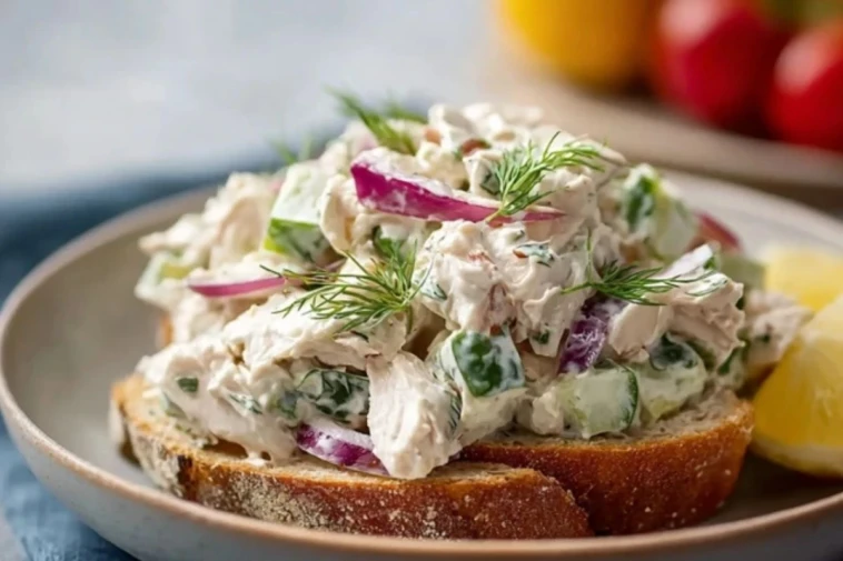 Greek Tzatziki Chicken Salad