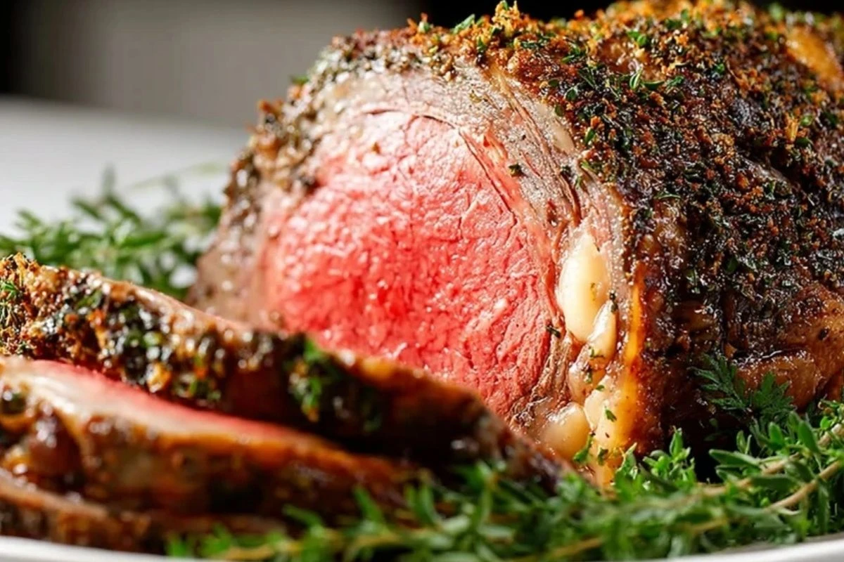 Herb-Crusted Prime Rib Roast