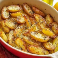 Irresistible Greek Lemon Potatoes