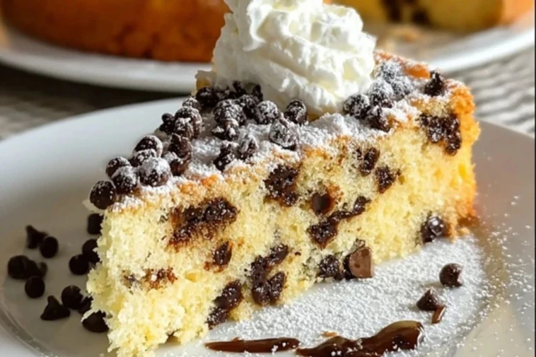 Italian Chocolate Chip Ricotta Cake