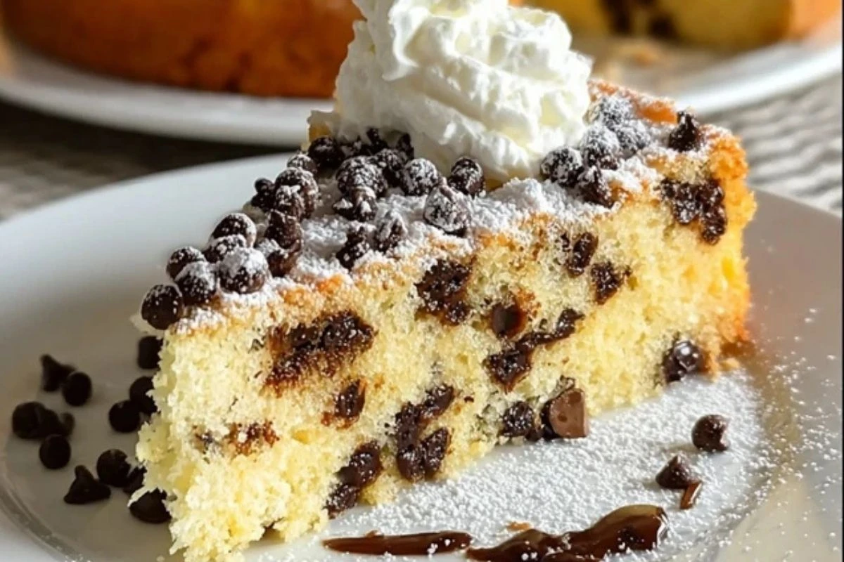 Italian Chocolate Chip Ricotta Cake