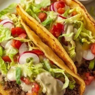 Juicy Smash Burger Tacos