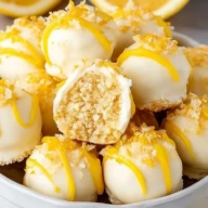 Lemon Cheesecake Bites