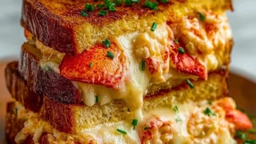 Lobster Grilled Cheese Sandwich