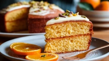 Orange Cardamom Cake