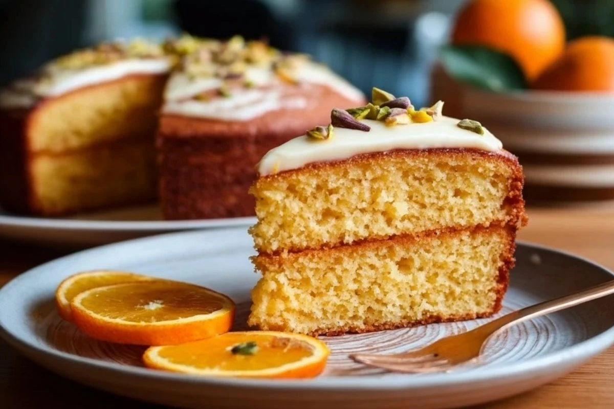 Orange Cardamom Cake