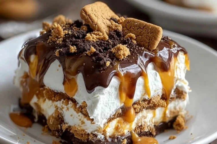 Peanut Butter Cookie Lasagna