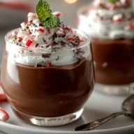 Peppermint Mocha Pudding Parfaits