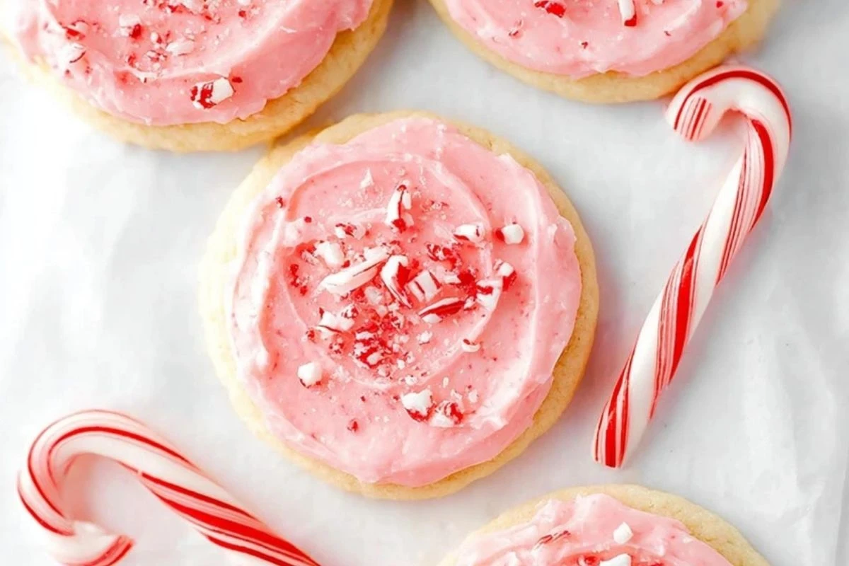 Peppermint Sugar Cookies