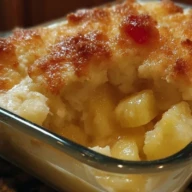 Pineapple Cream Cheese Cobbler