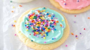 Soft Batch Frosted Sugar Cookies