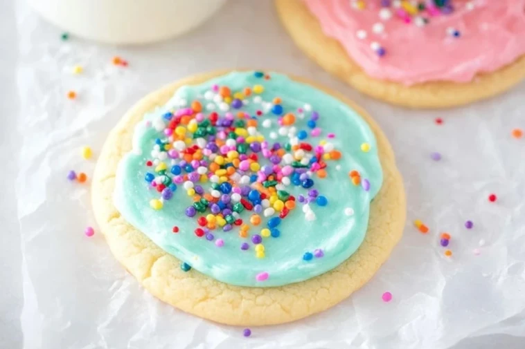 Soft Batch Frosted Sugar Cookies