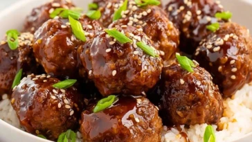 Teriyaki Meatballs
