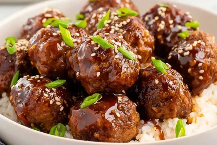 Teriyaki Meatballs