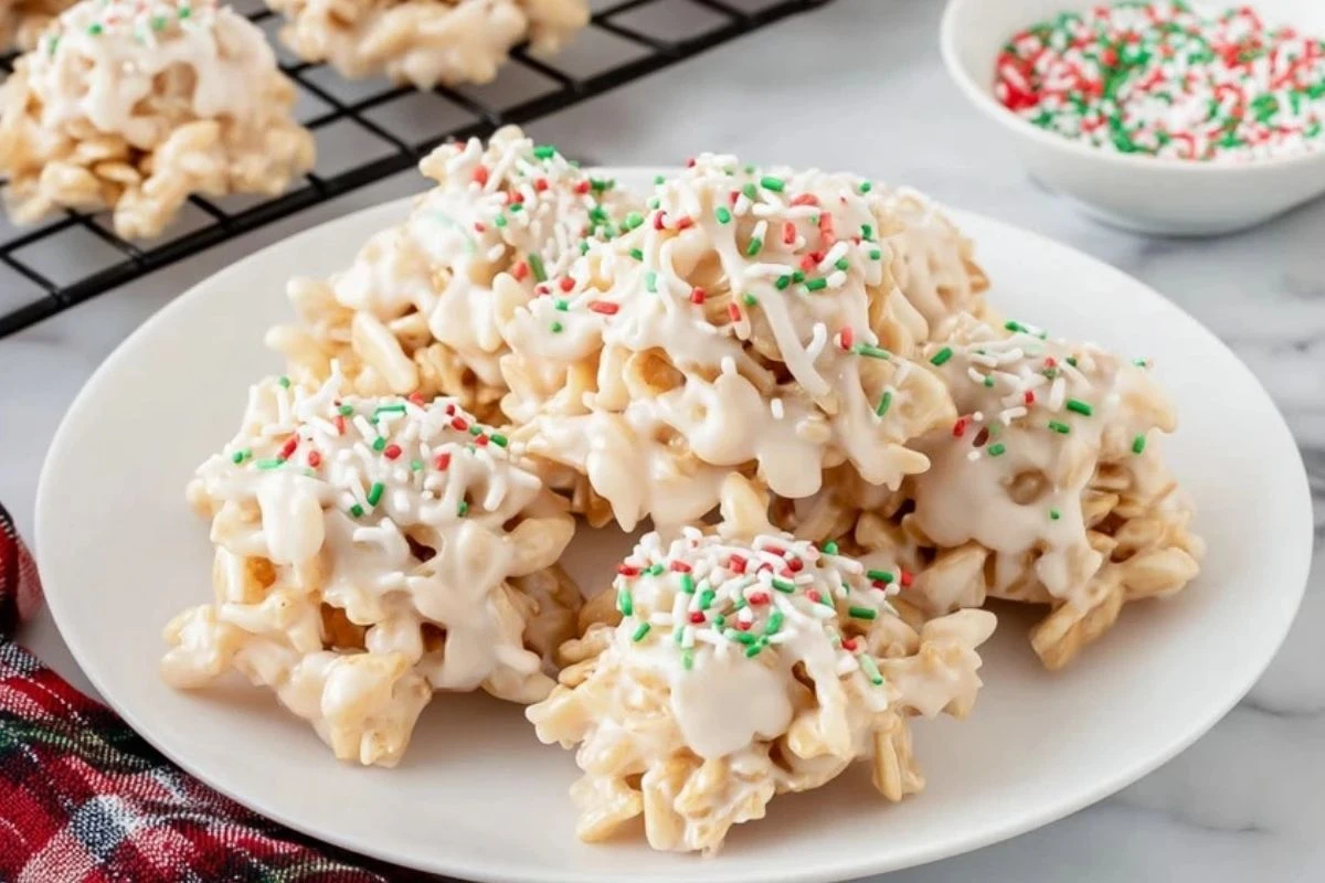 White Chocolate Haystacks