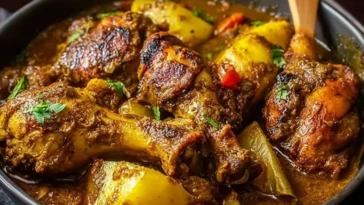 Authentic Jamaican Curry Chicken
