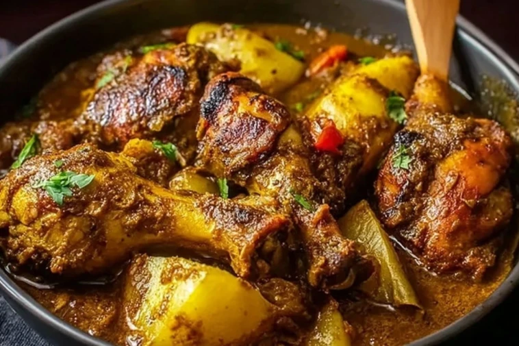 Authentic Jamaican Curry Chicken