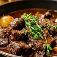 Beef Stifado