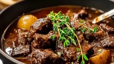 Beef Stifado