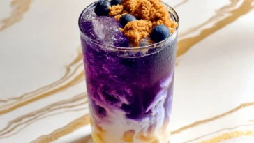 Blueberry Muffin Dirty Soda