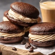 Chocolate Coffee Whoopie Pies